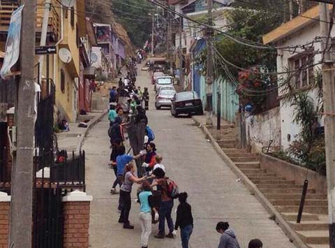 ¡Solidaridad con Valparaiso! ¡Solidaridad con Valparaiso!
